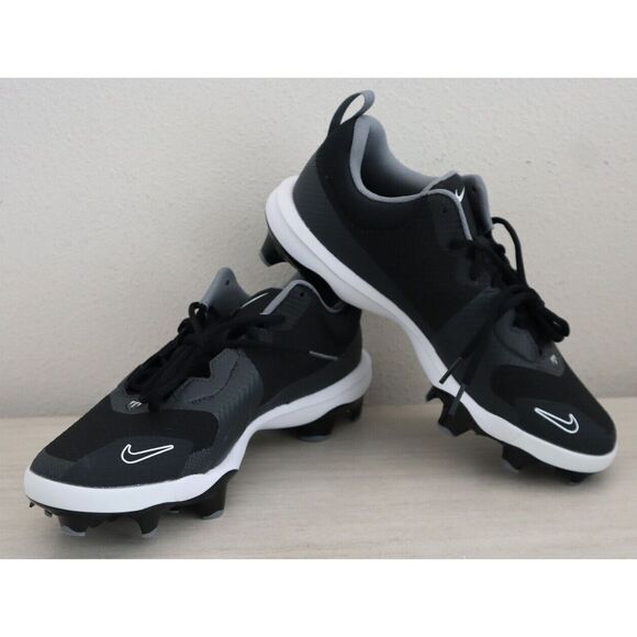 Nike FB2908-001 Men's Sz 9 Black/White Force Trout 9 Pro MCS Baseball Cleats - Picture 1 of 8
